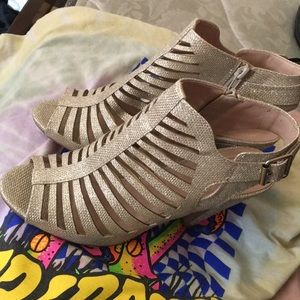 Sparkly heels